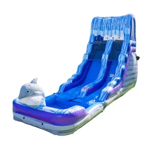 Dolphin Water Slide Rental Panama City | 16' Fun